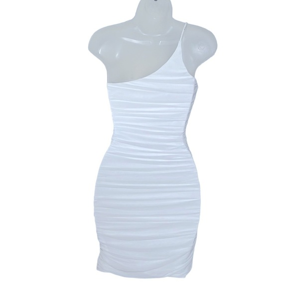 White Mini Dress Princess Polly Size 2 NWOT - Picture 6 of 11